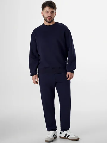 Теплый комплект мужской темно-синий с на