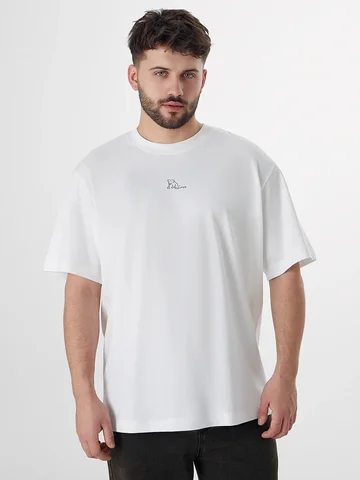 Футболка мужская белая с надписью