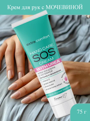 Крем-SOS для рук с мочевиной Питание и у