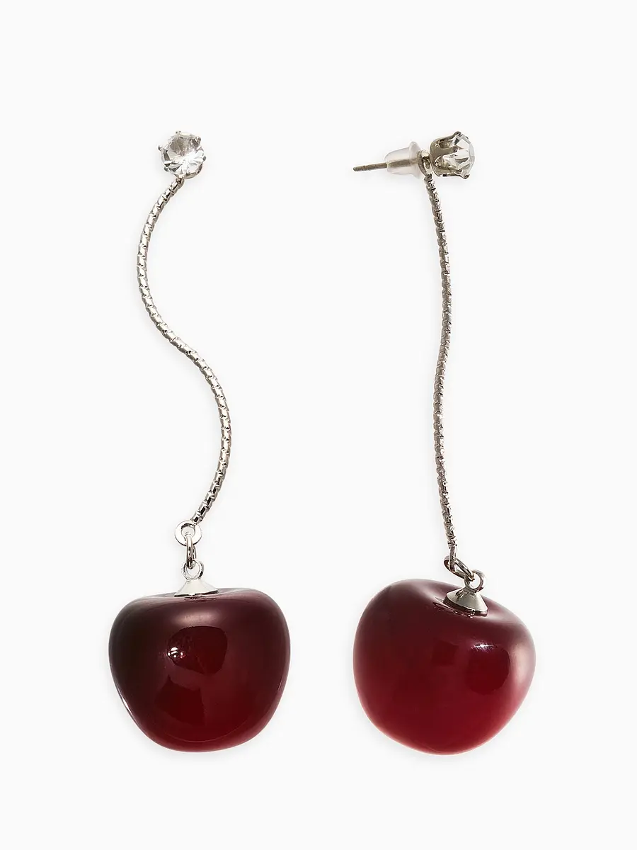 

Серьги, Красный