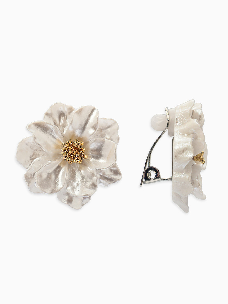 

Серьги клипсы для ушей qf, Белый