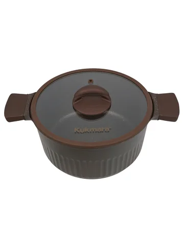 Кастрюля литая 4,2л стеклянная крышка