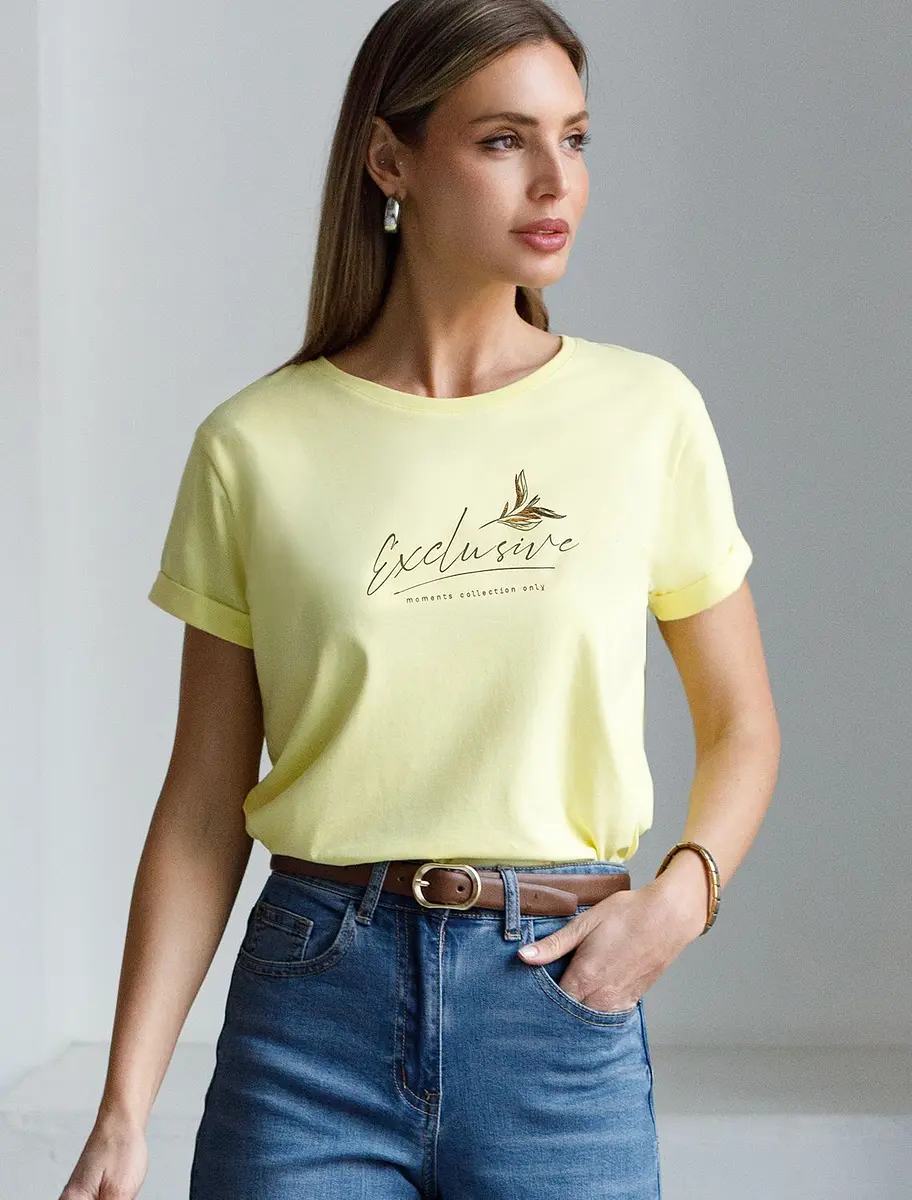 

Футболка, Желтый;лимонный_exclusive