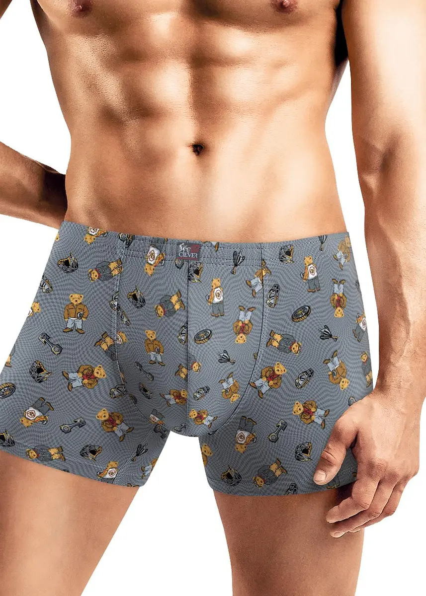 

Трусы, Серый;серый/желтый