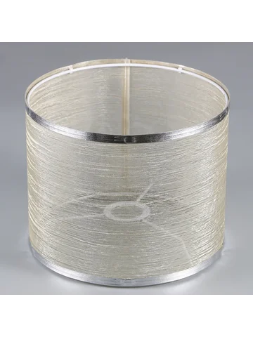 Абажур e27, серый, 25×25×20 см