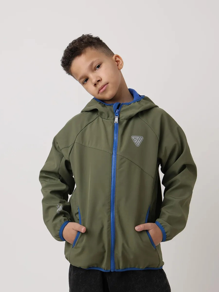 

Куртка демисезонная мембранная, Зеленый;синий