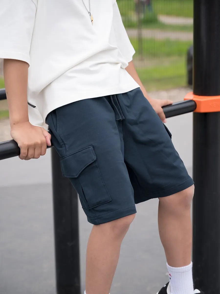 

Шорты спортивные подростковые, Синий