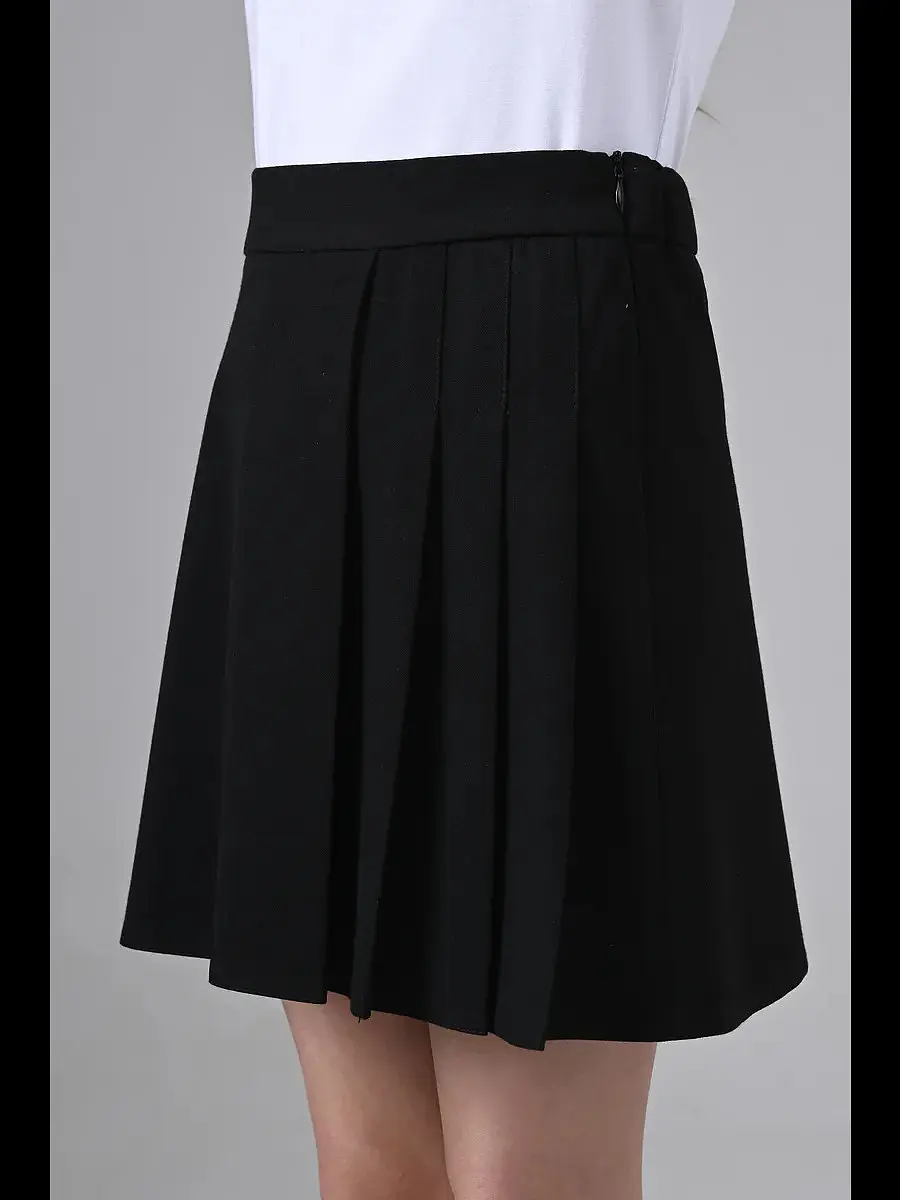 

Юбка школьная теннисная плиссе, Черный