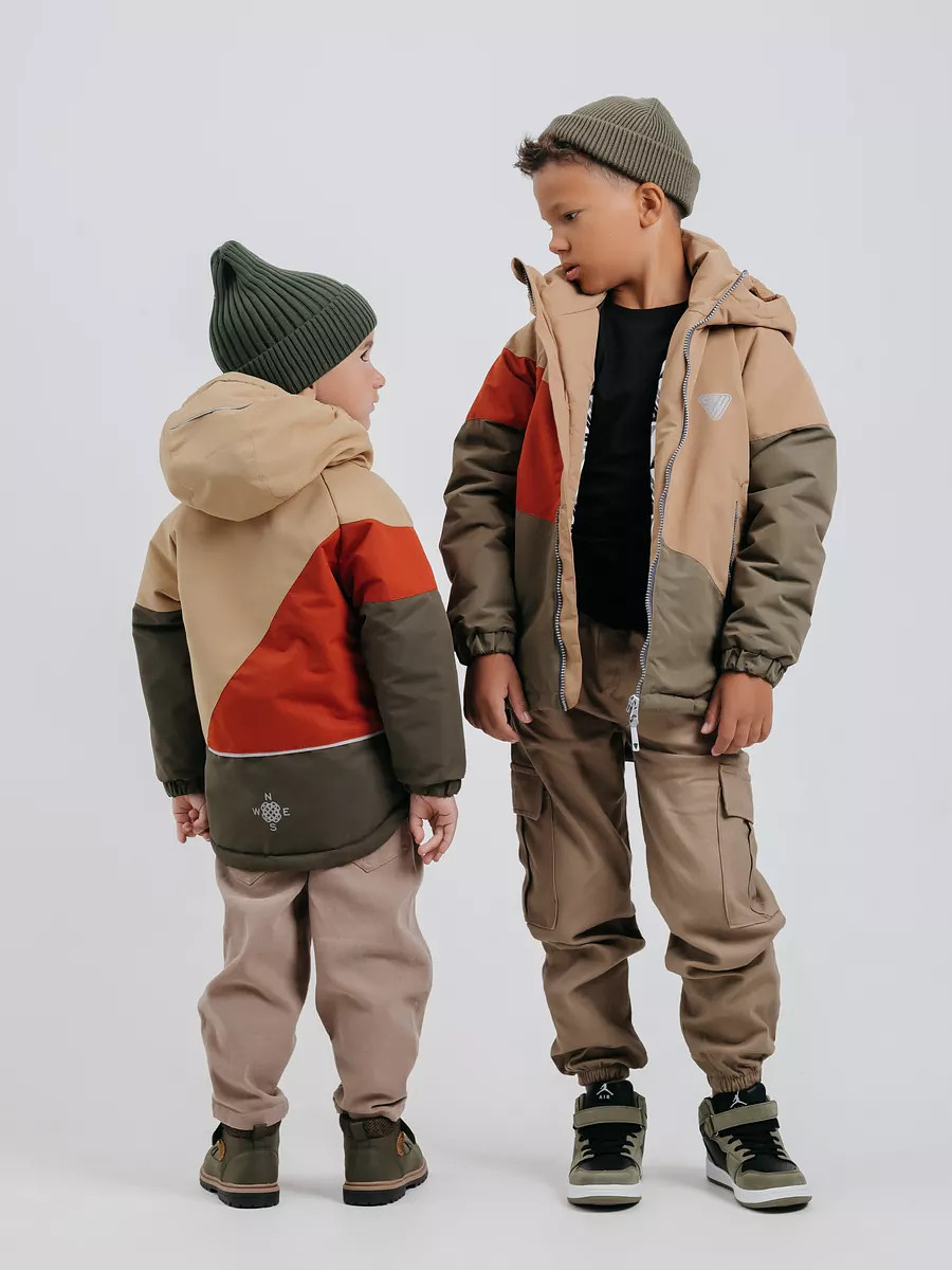 

Куртка демисезонная мембранная осенняя, Бежевый