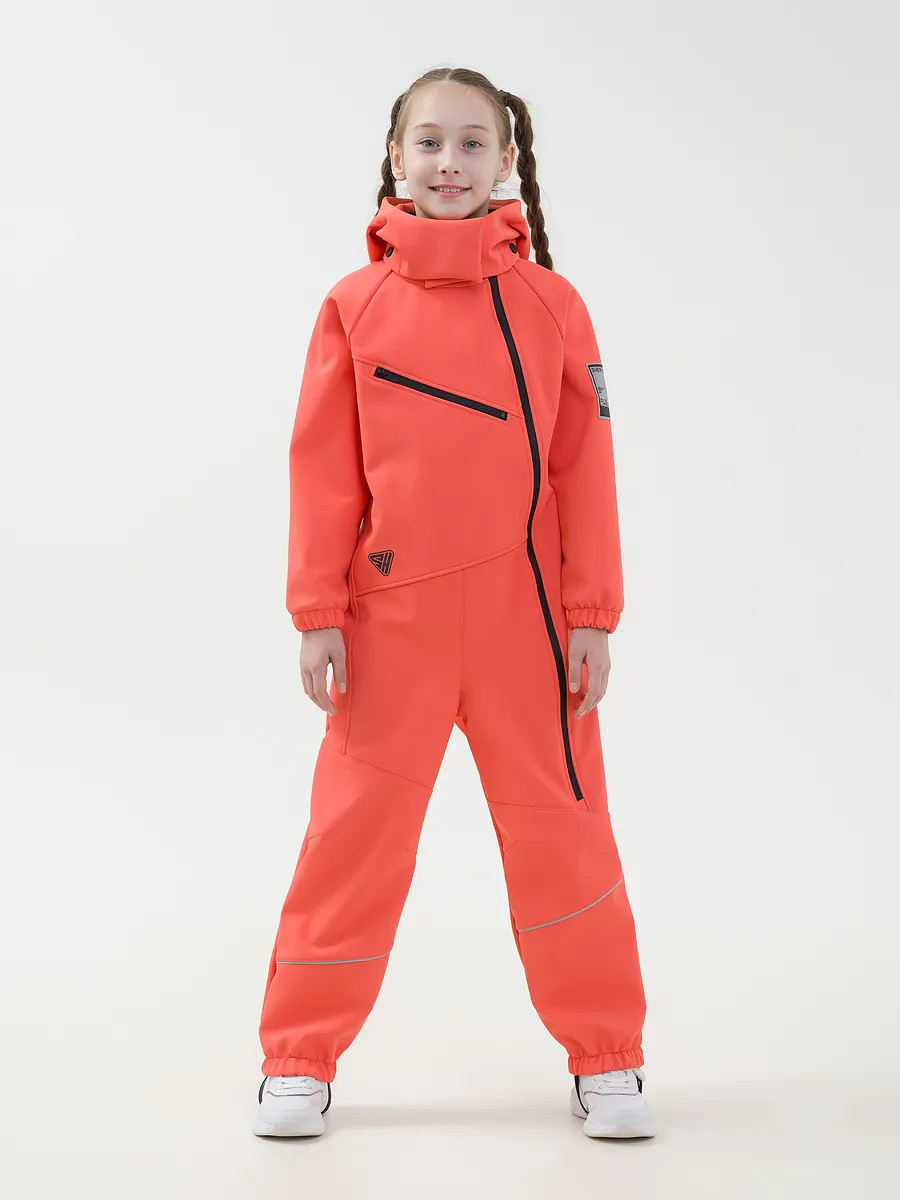 

Детский демисезонный комбинезон, Оранжевый