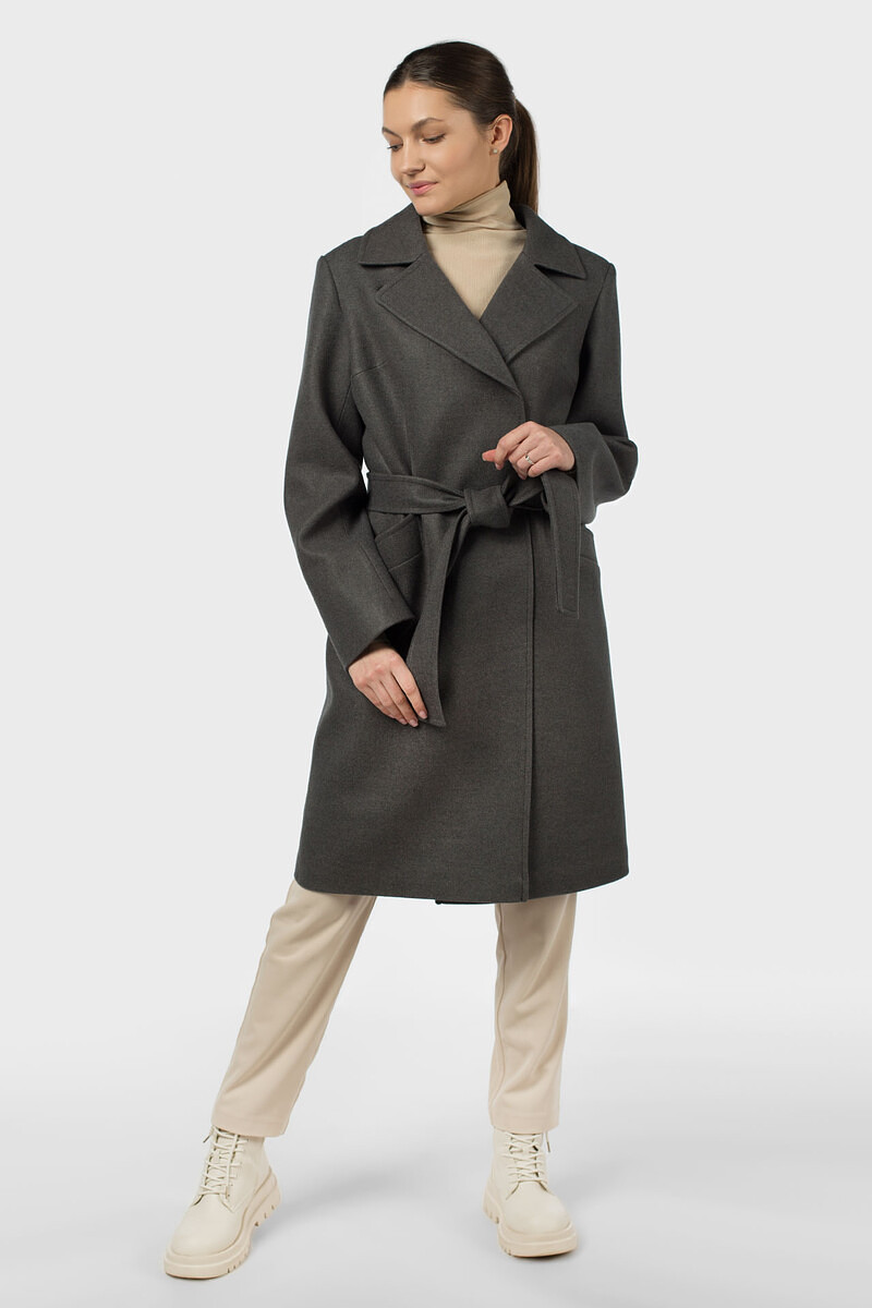 

Пальто женское, Серый