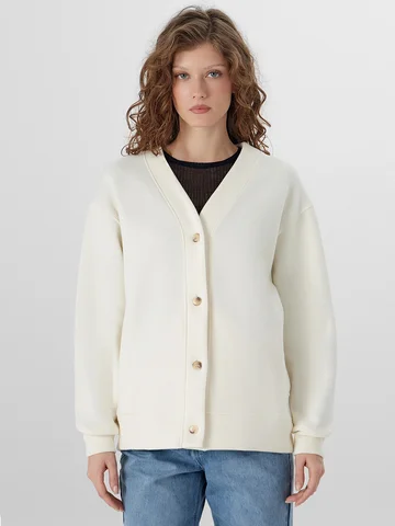 Кардиган женский молочный