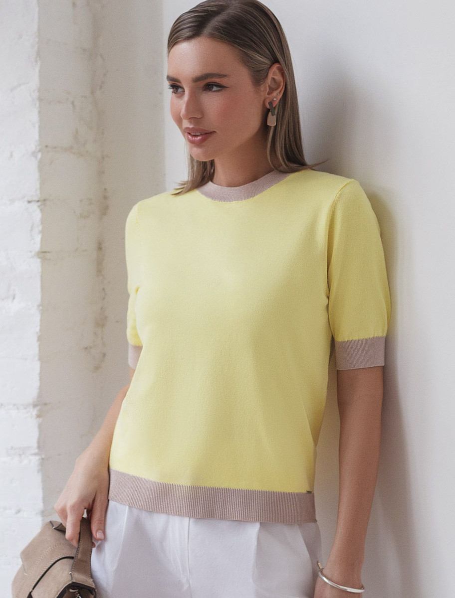 

Джемпер, Желтый;лимонный