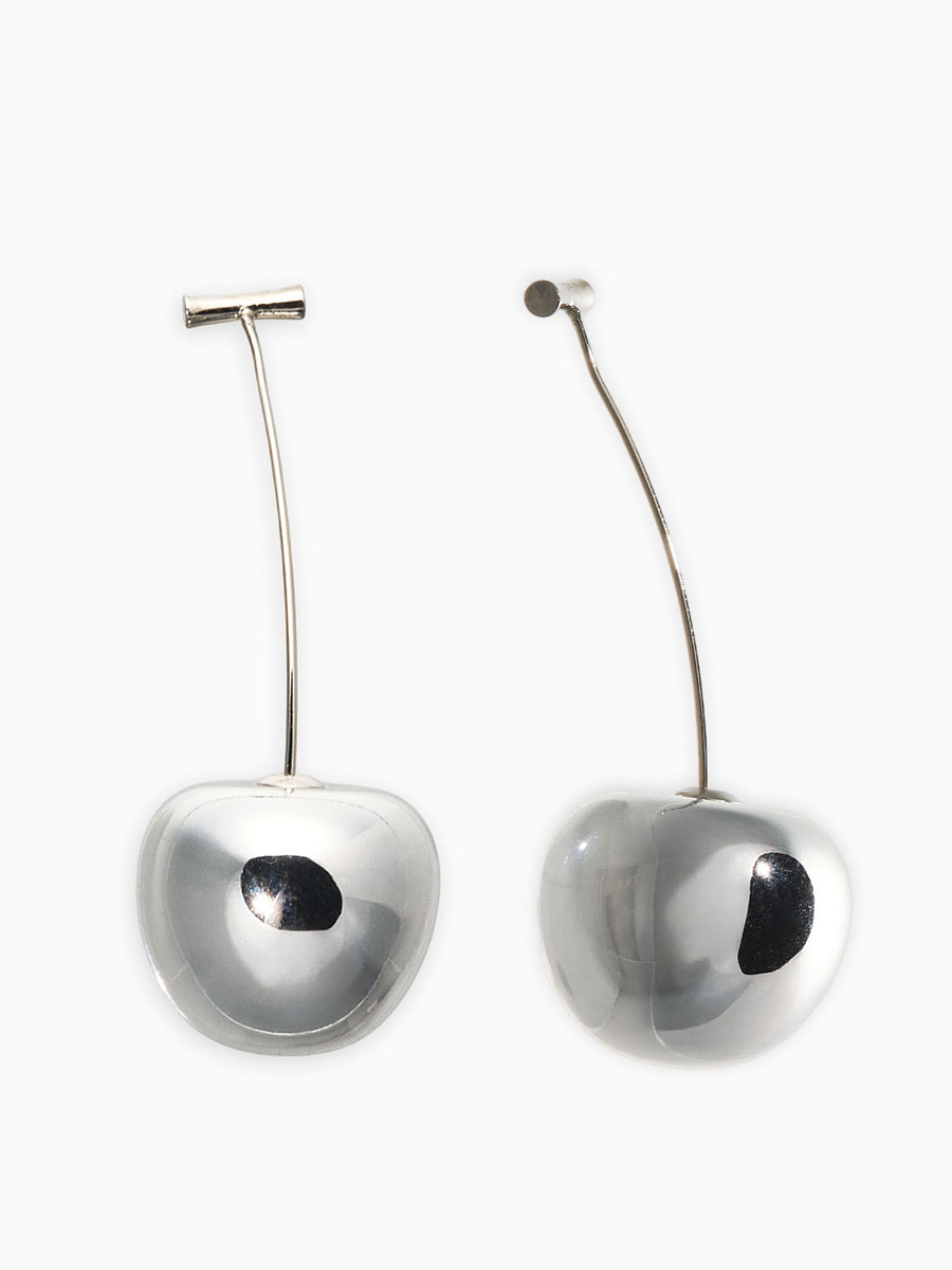

Серьги минимализм, Серебристый