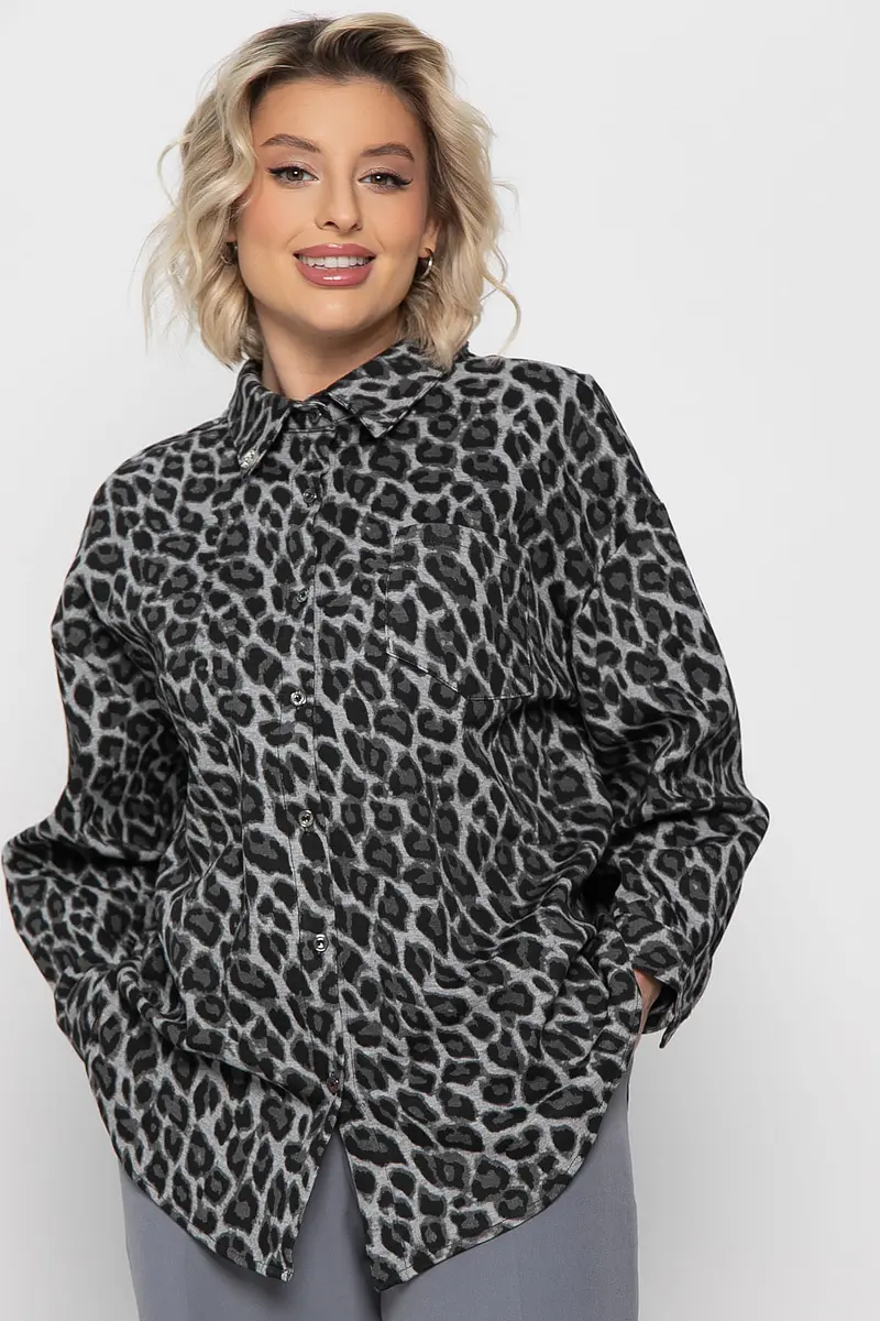 

Рубашка, Серый