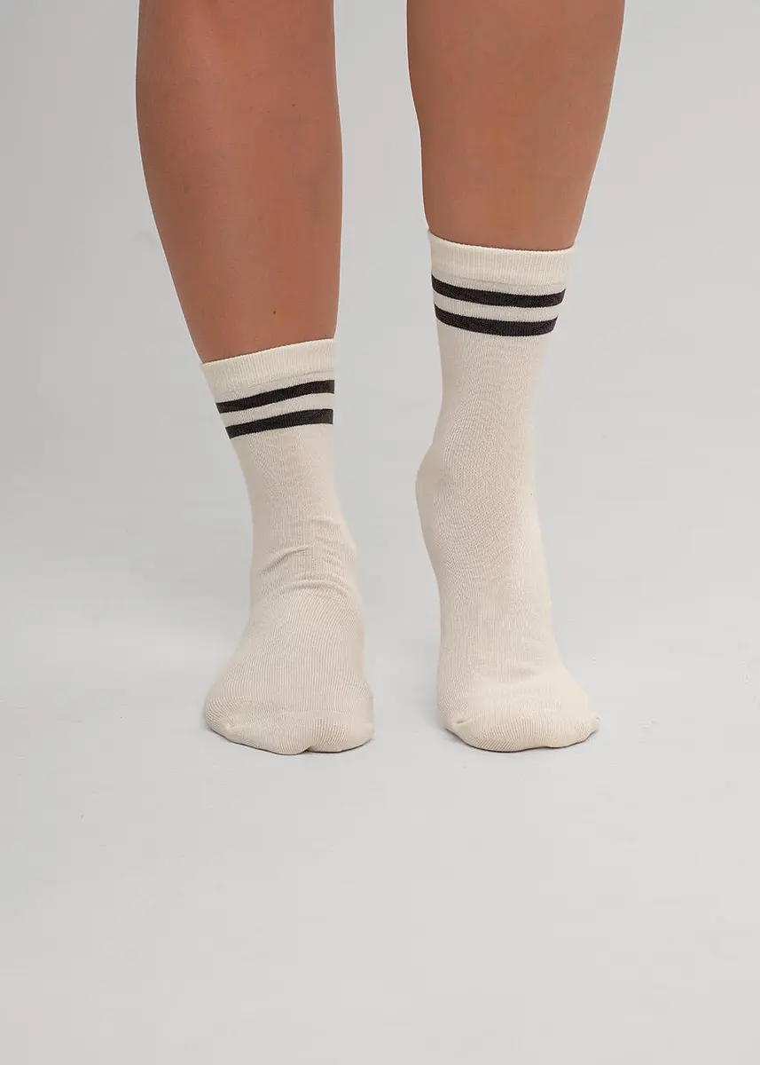 

Носки, Бежевый;молочный