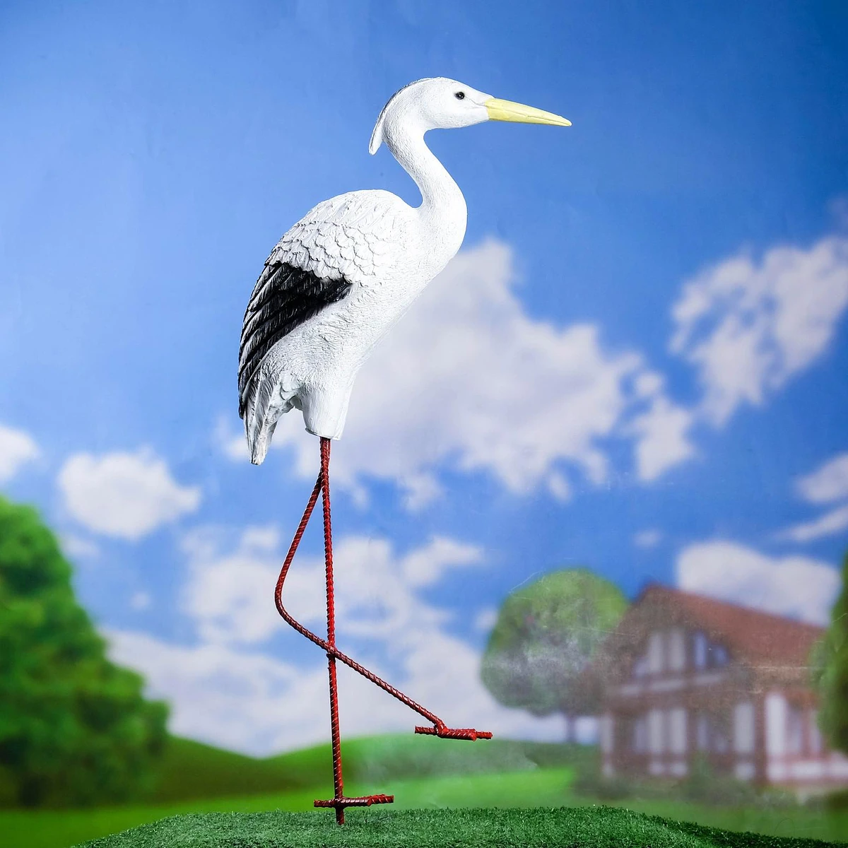 

Садовая фигура из полистоуна, Белый