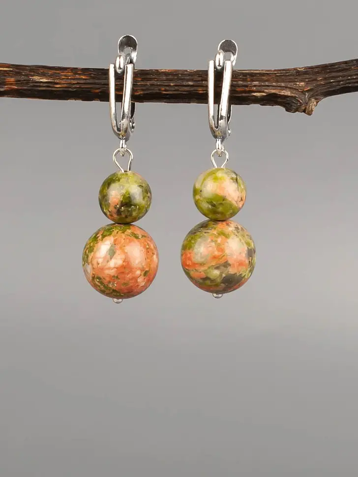 

Серьги, Зеленый