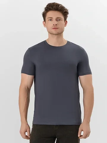 Футболка мужская базовая серая