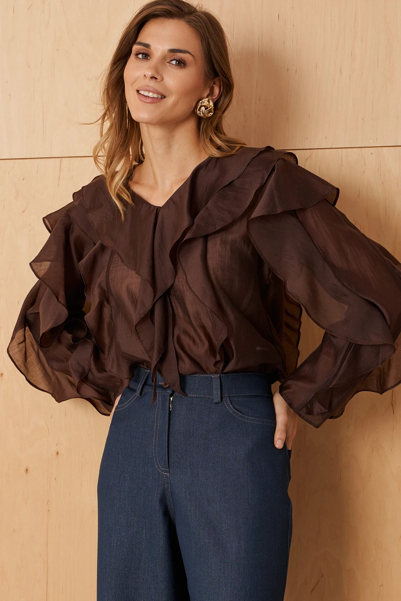 

Блузка женская, Шоколад