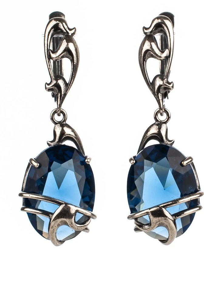 

Серьги, Синий