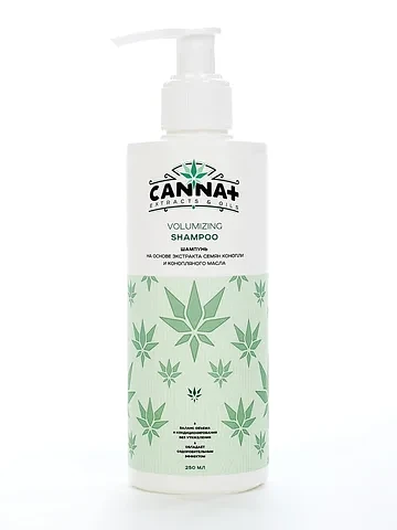 Шампунь бессульфатный для объема CANNA+ 