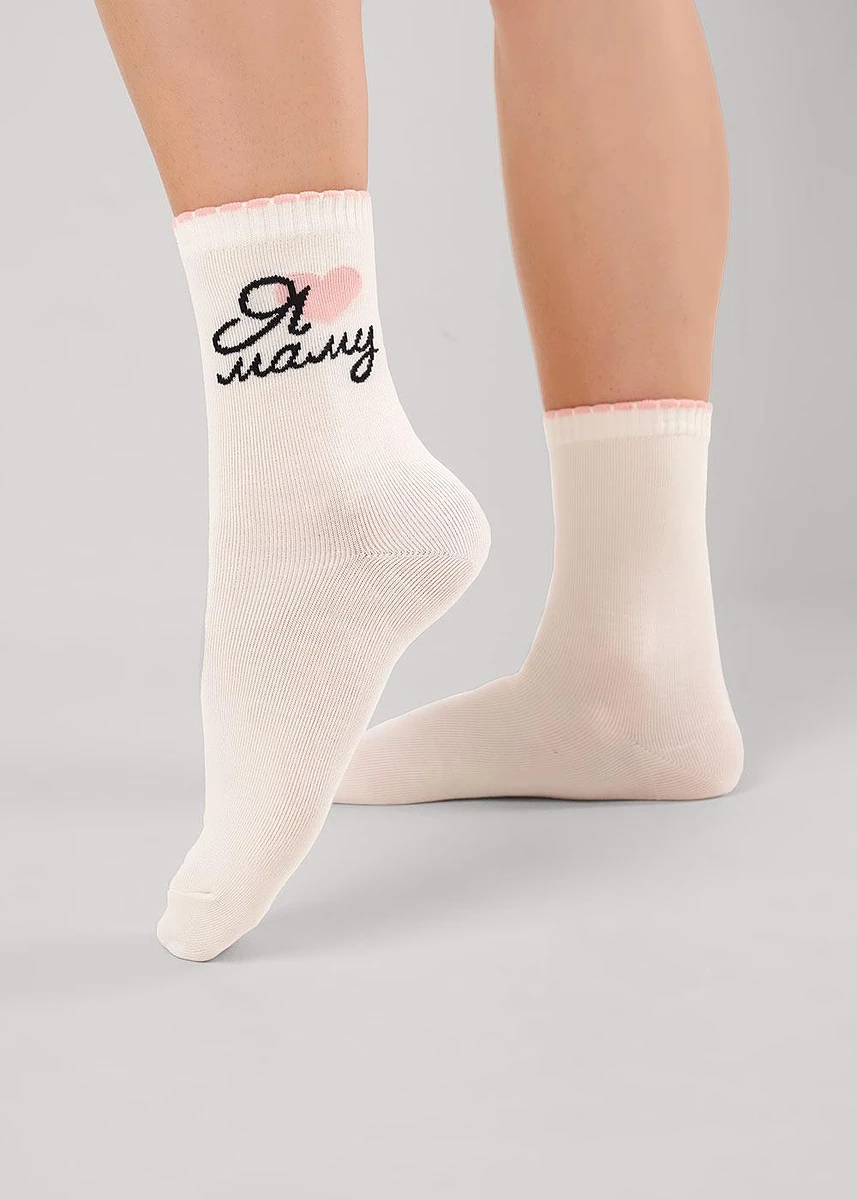 

Носки, Бежевый;молочный