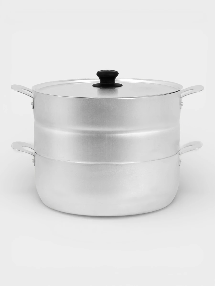 

Манты-казан, 4.5 л, d=26 см, 2.1 кг, с 3 дисками, с крышкой, листовой алюминий 1.0-1.5 мм, серебристый