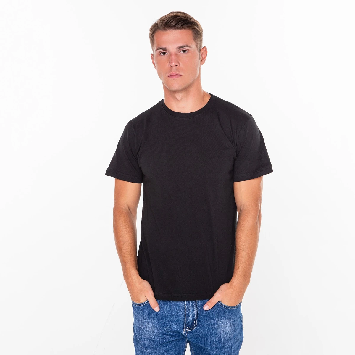 

Футболка однотонная, Черный