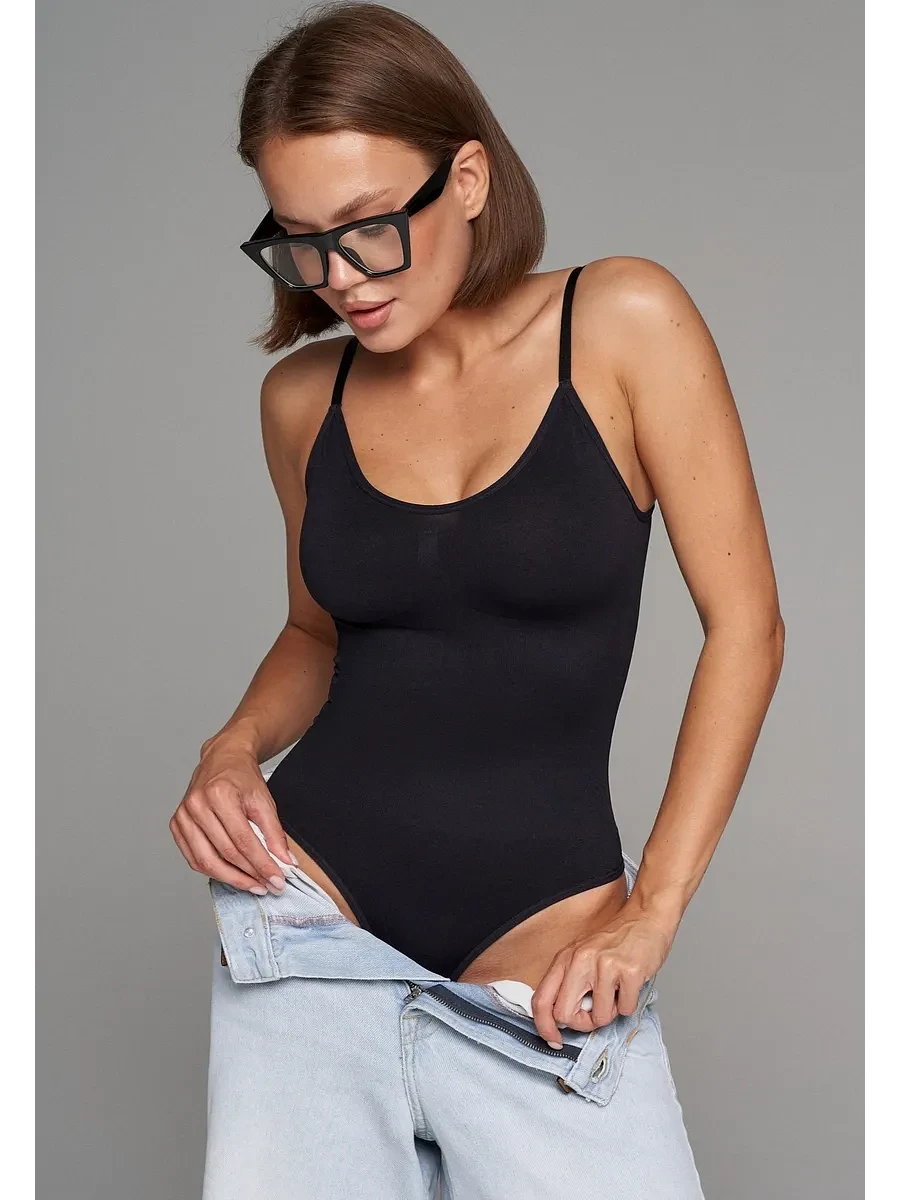 

Боди утягивающее, Черный