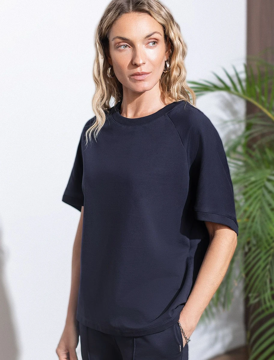 

Футболка, Синий;т.синий