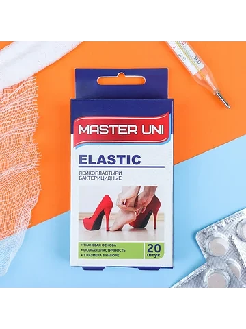 Лейкопластырь бактерицидный elastic на т