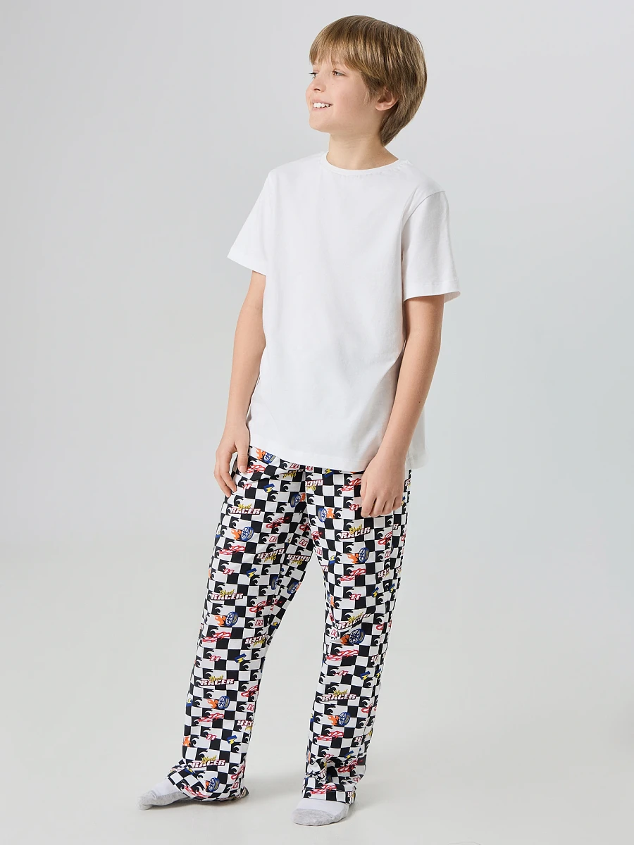 

Брюки для мальчиков домашние, Гоночная клетка