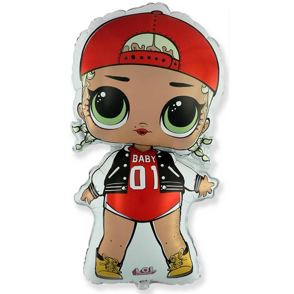 

Воздушный шар фольгированный 34, Красный