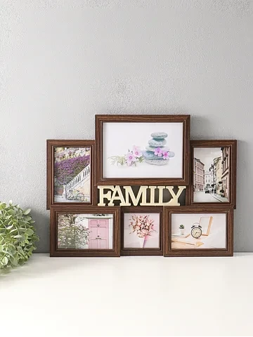 Фоторамка - коллаж на 6 фото 10×10 см, 1