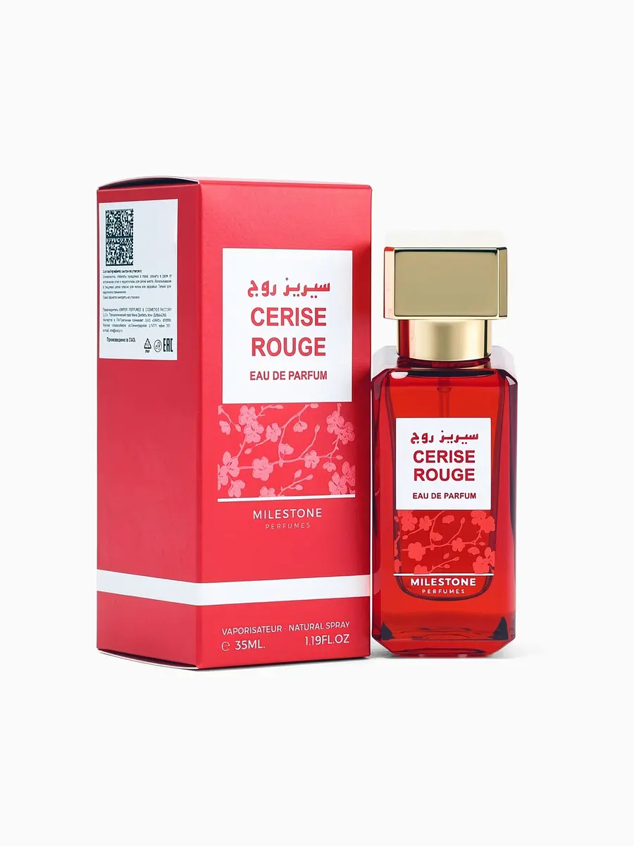 

Парфюмерная вода унисекс milestone cerise rouge, 35 мл (по мотивам tom ford cherry smoke)