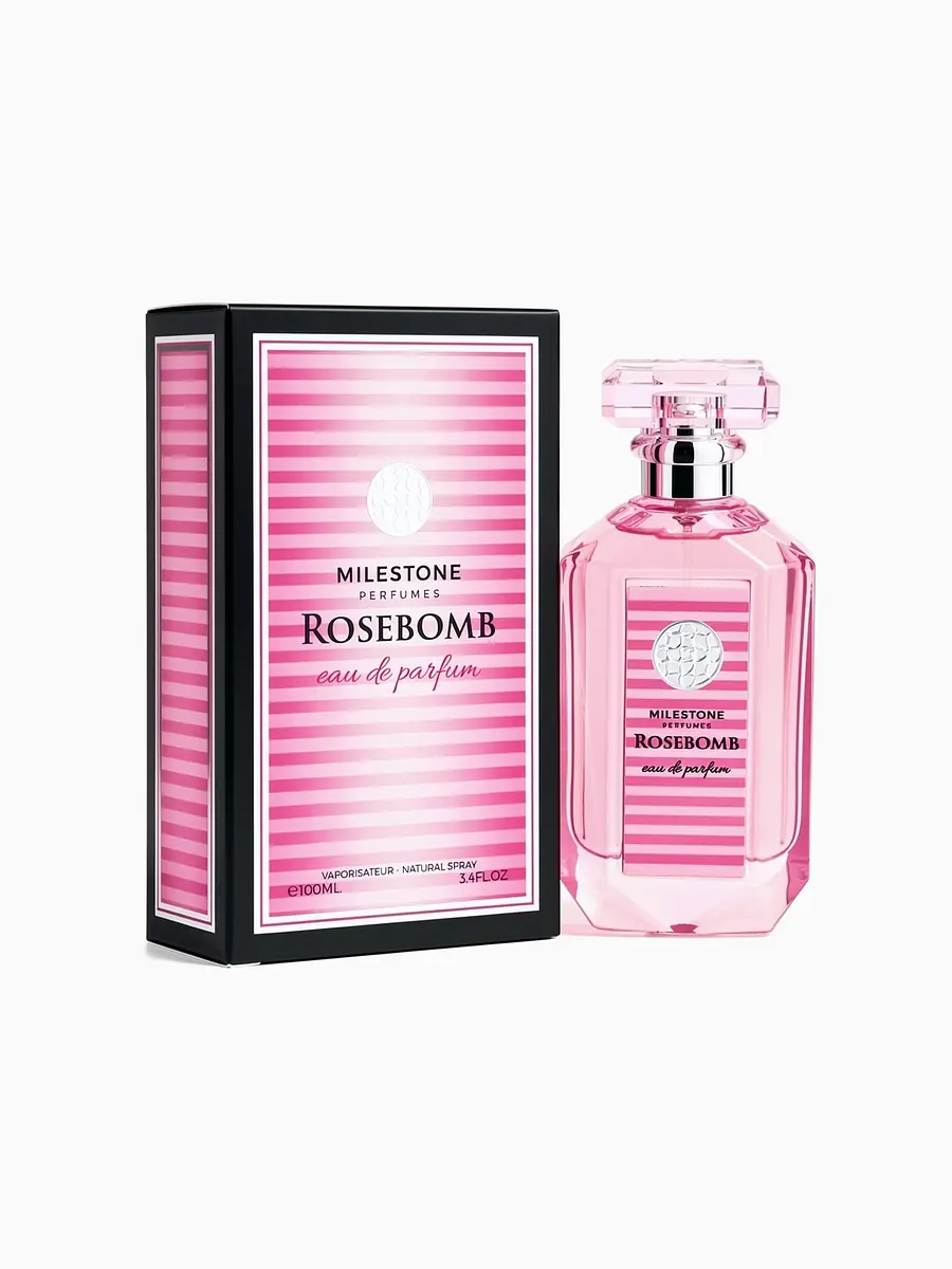 

Парфюмерная вода женская milestone rosebomb, 100 мл (мотив victoria's secret bombshell)