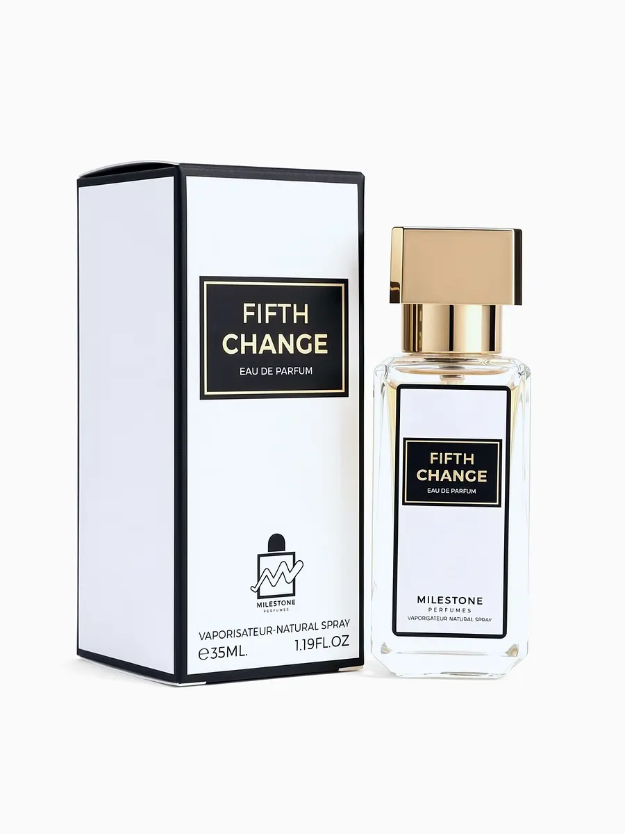 

Парфюмерная вода унисекс milestone fifth change, 35 мл (по мотивам chanel n˚5)
