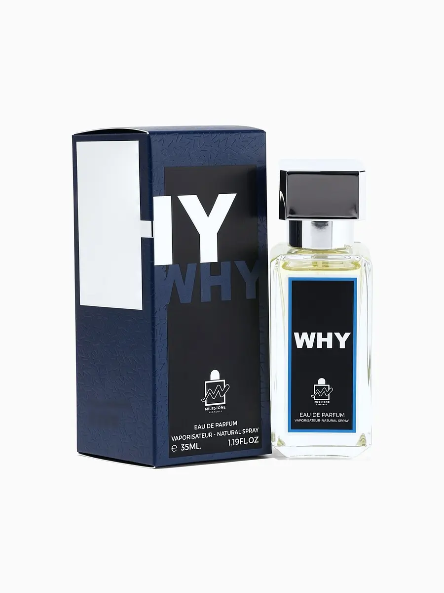 

Парфюмерная вода мужская milestone why, 35 мл