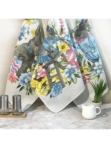 Набор полотенец вафельных Набор полотене