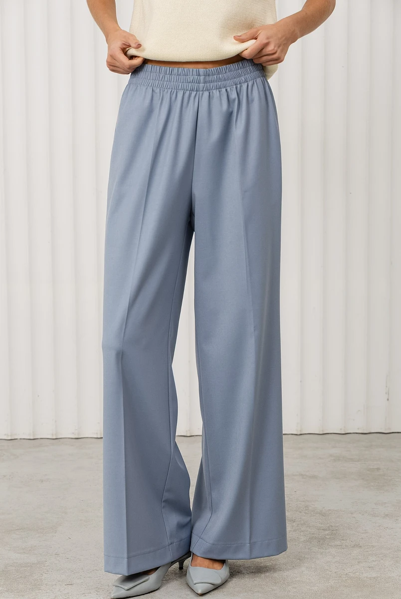 

Брюки, Голубой;серо-голубой