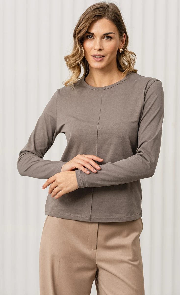 

Джемпер, Коричневый;пепел