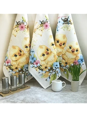 Набор полотенец вафельных Набор полотене