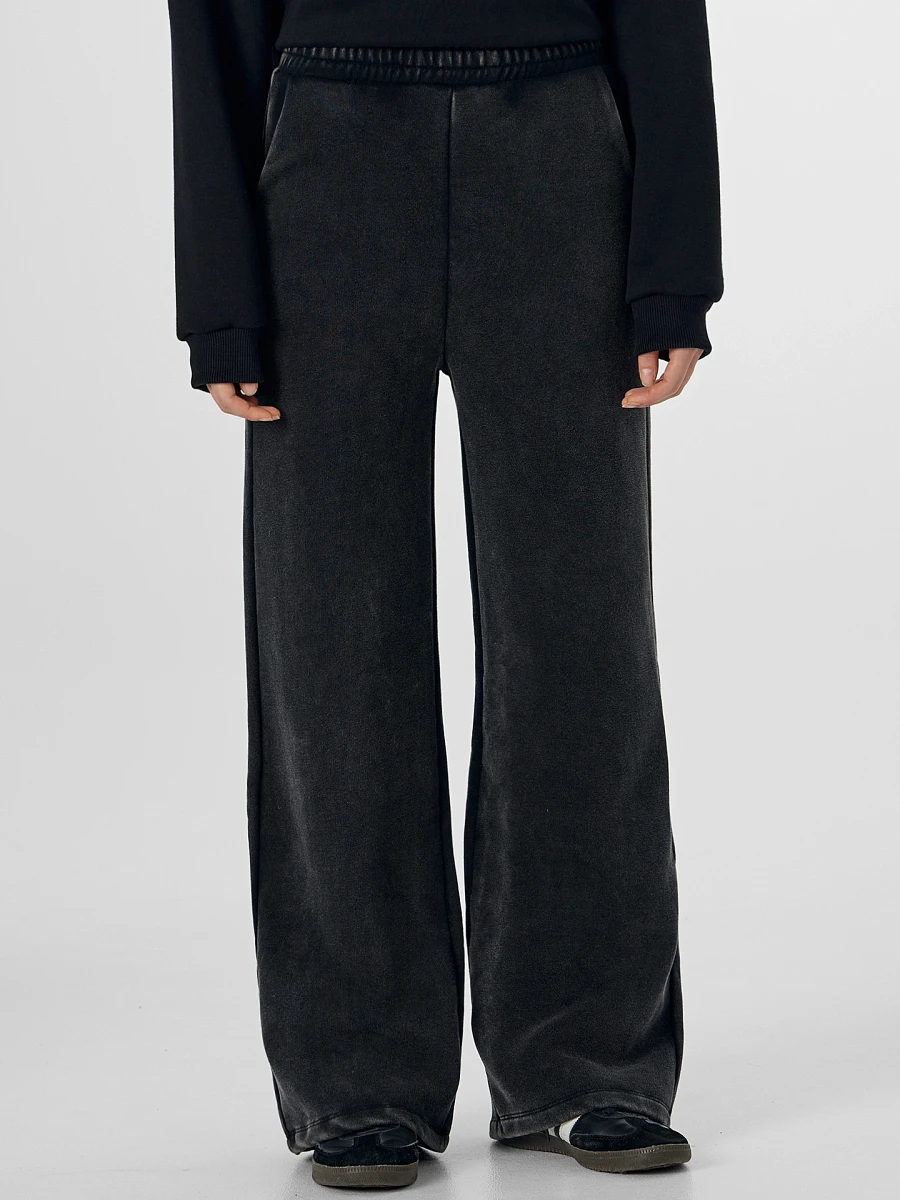 

Брюки женские, Acid wash на черном