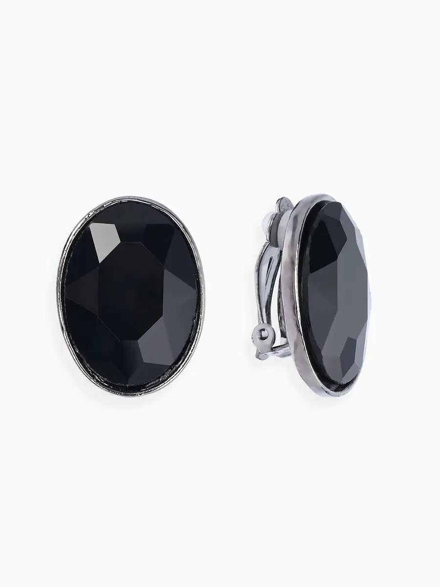 

Серьги клипсы для ушей qf, Черный