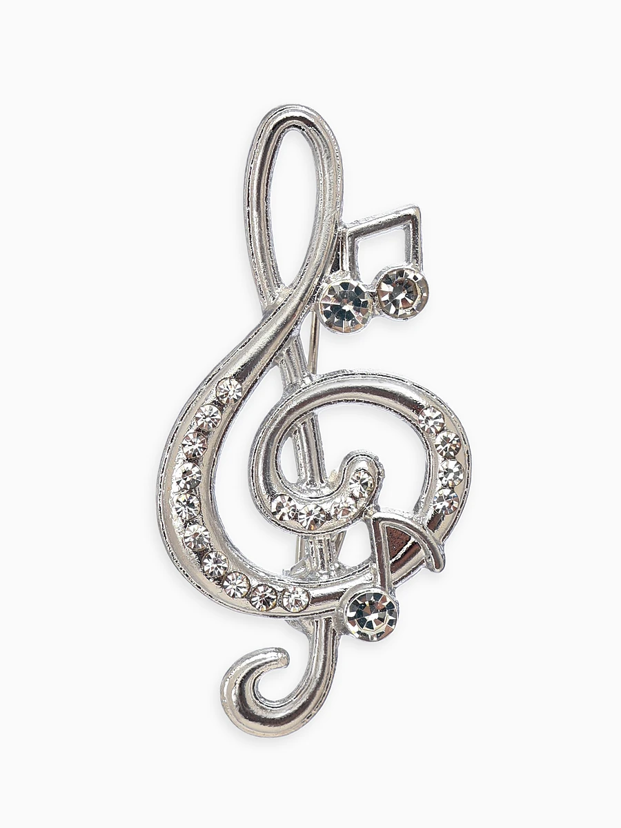 

Брошь, Белый