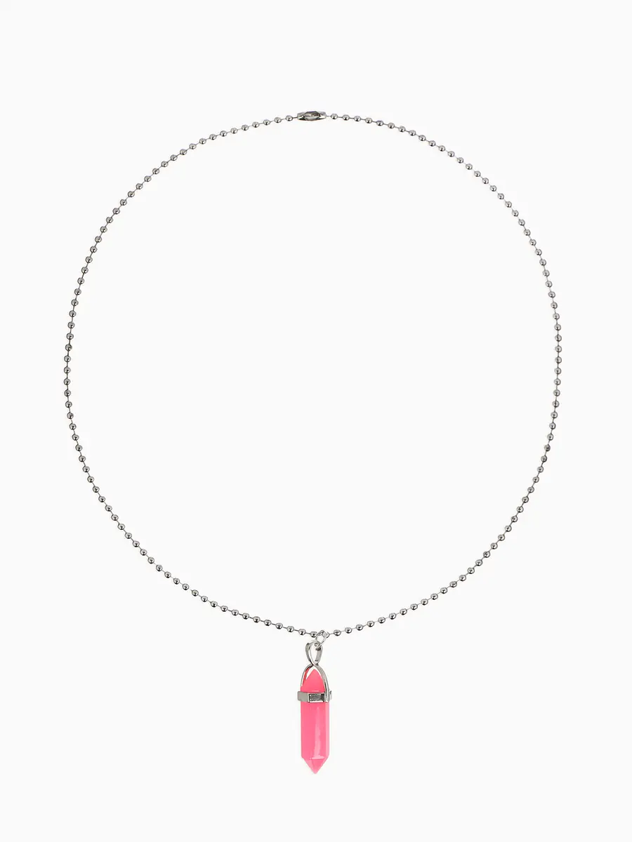 

Кулон на цепочке, Розовый