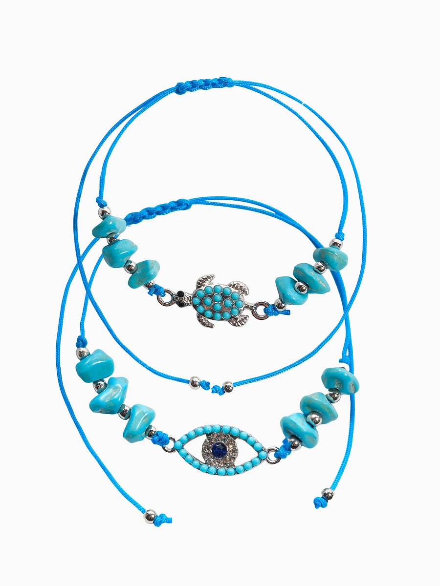 

Браслеты-обереги, Бирюзовый;голубой