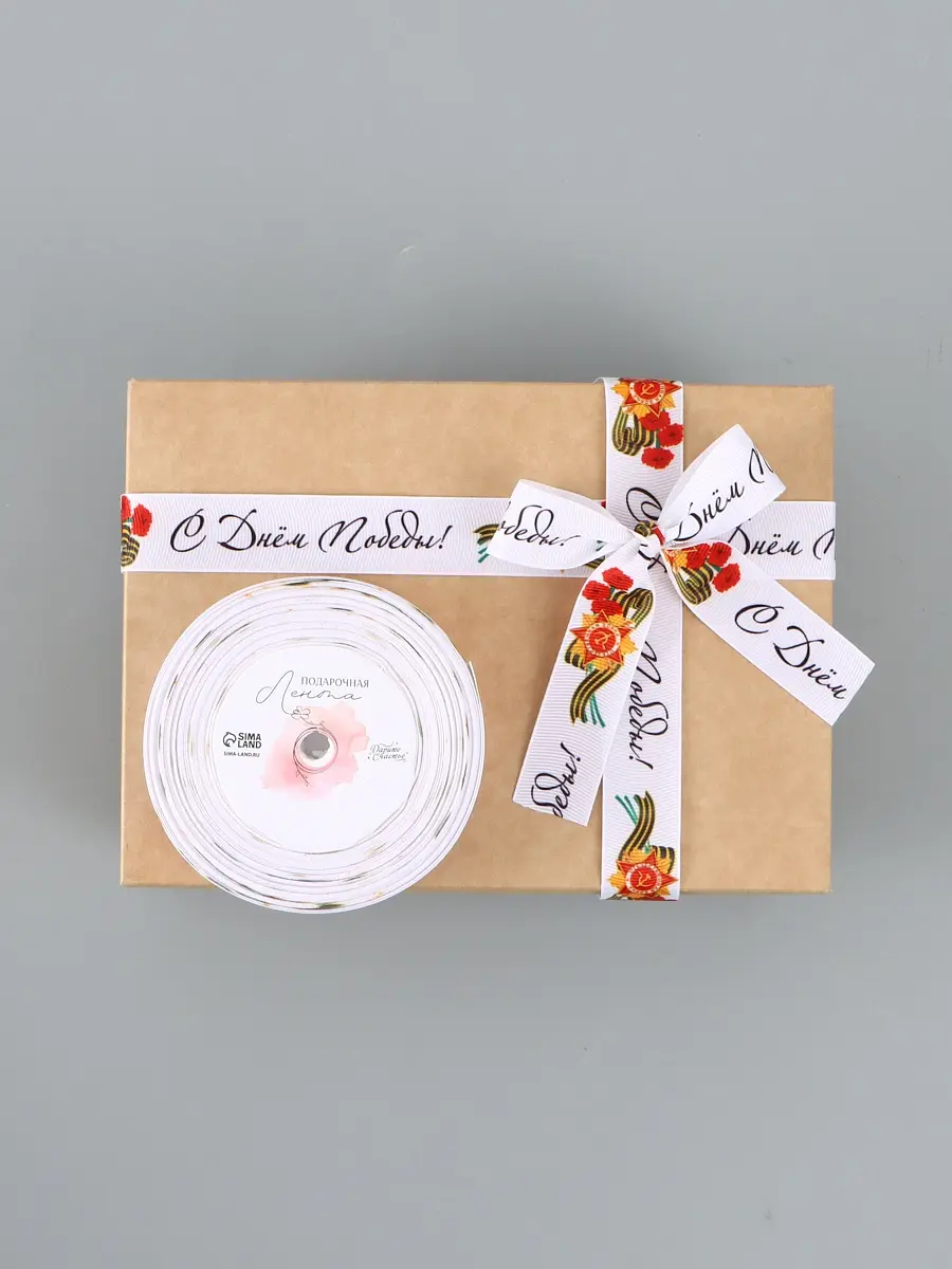 

Лента репсовая, Красный;белый