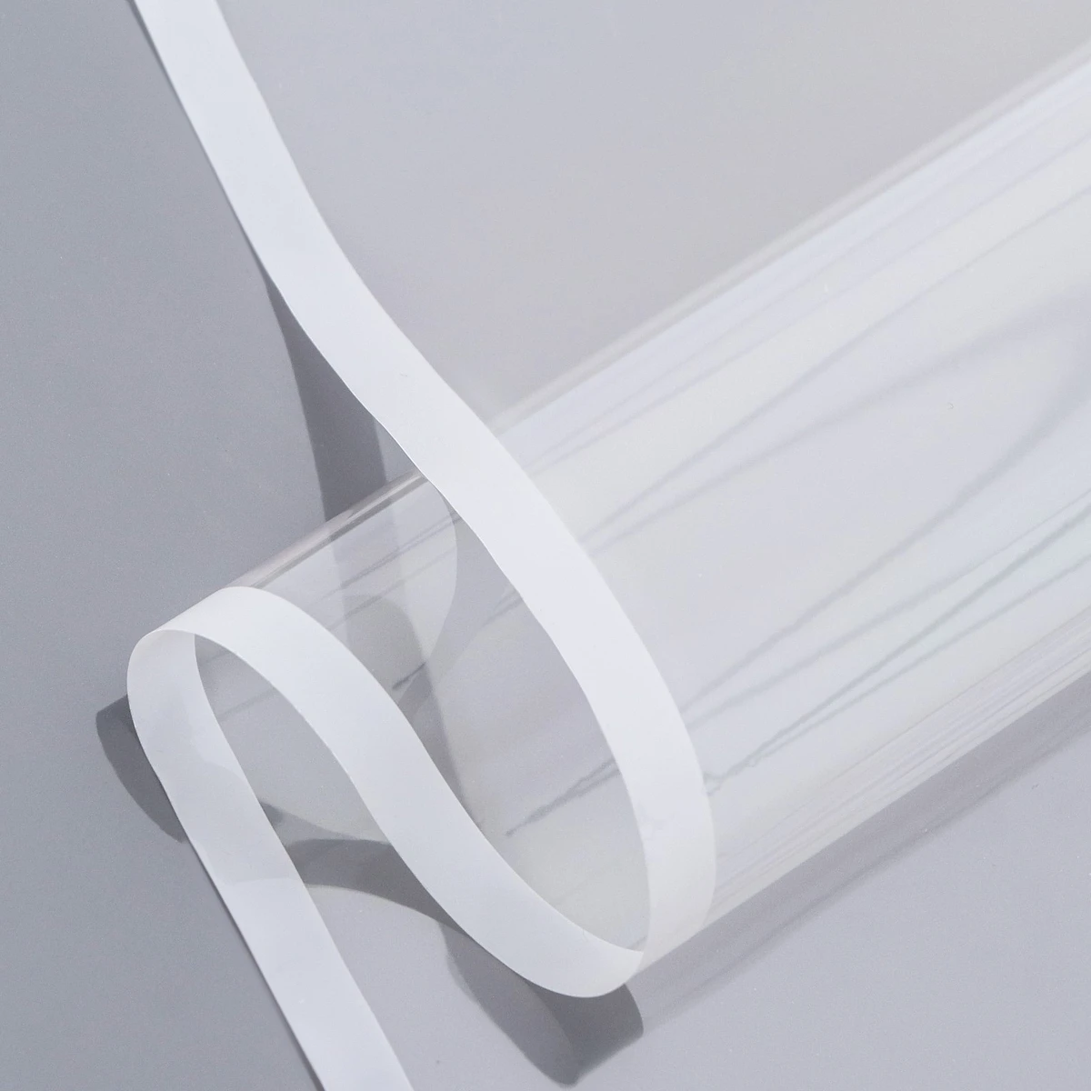 

Пленка для цветов и букетов, глянцевая прозрачная, Прозрачный;белый